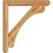 Ekena Millwork Legacy Craftsman Rough Sawn Bracket w/ Offset Brace, Western Red Cedar, 6"W x 36"D x 40"H BKT0604X36X40LEC04RWR - alternate 3